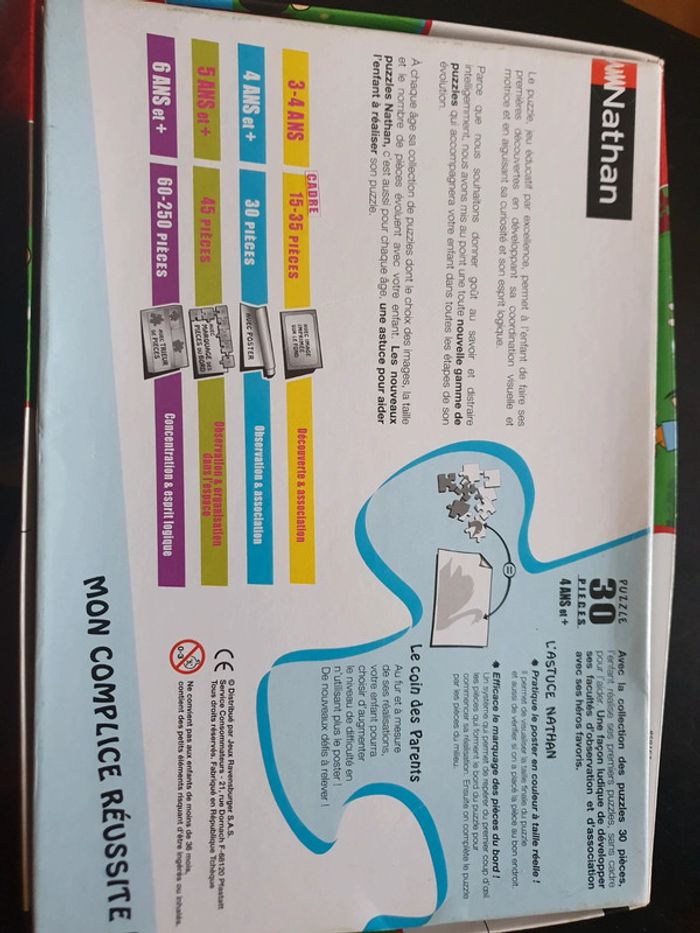 Puzzle 30 pièces avec poster 4 ans et + - photo numéro 7