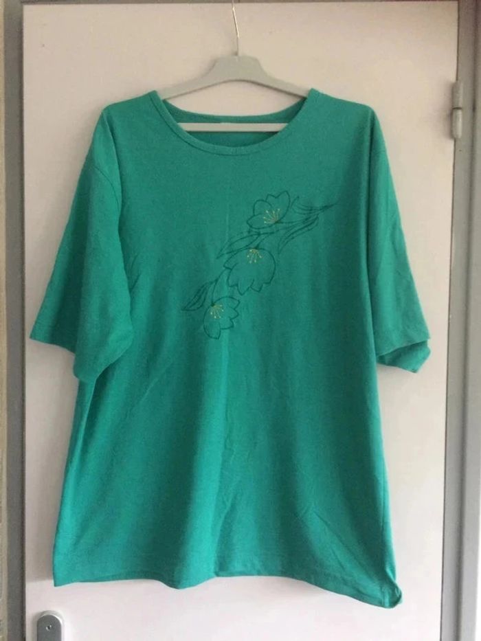 T-shirt vert vintage 44
