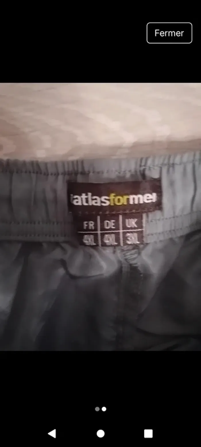 Short atlas for men taille 4XL - photo numéro 2