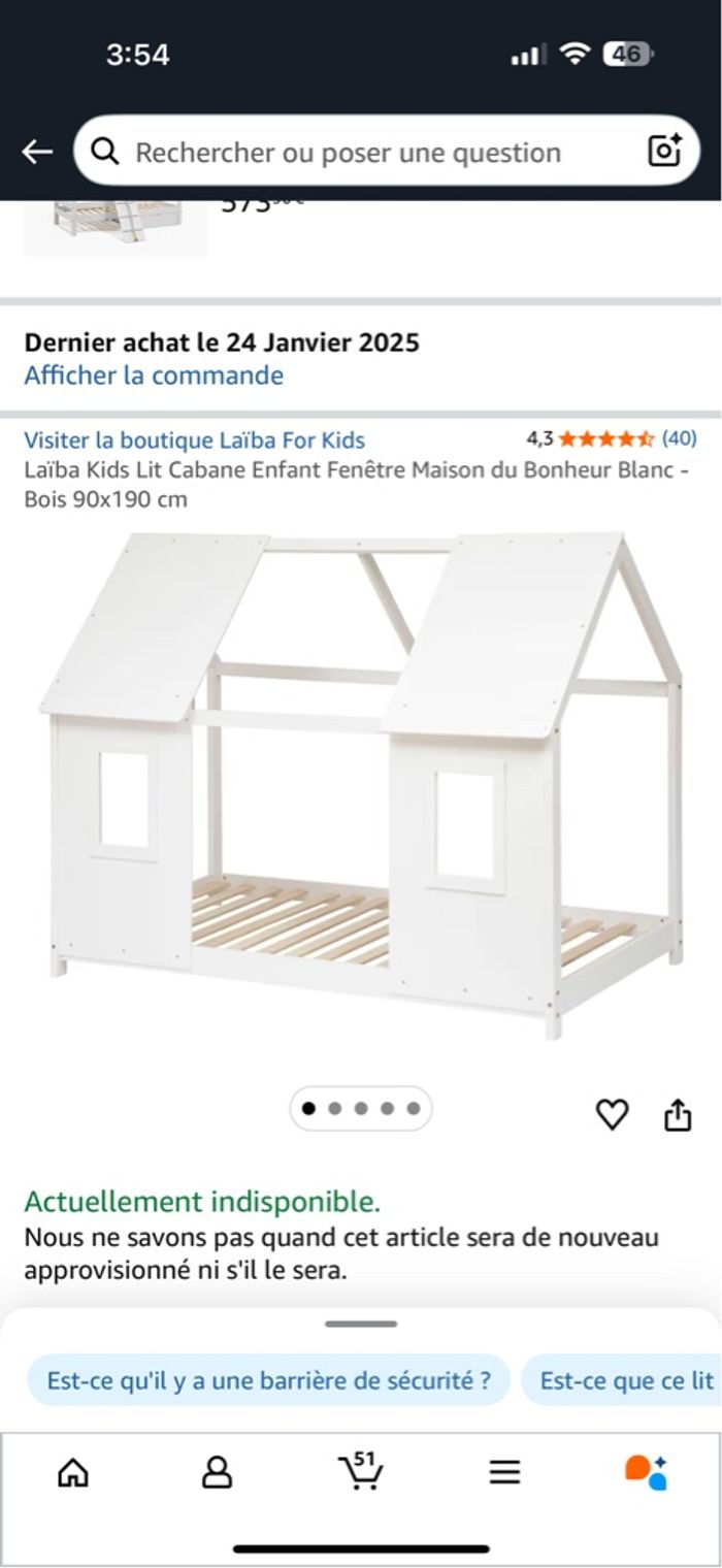 Lit cabanes, enfants