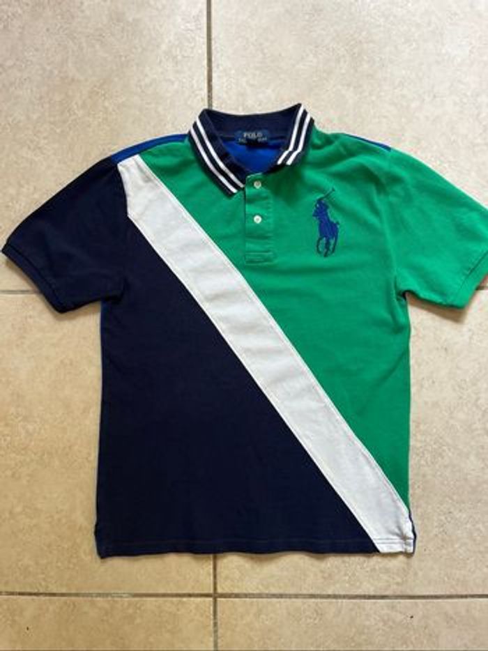 Polo Ralph Lauren bicolore (14-16 ans)
