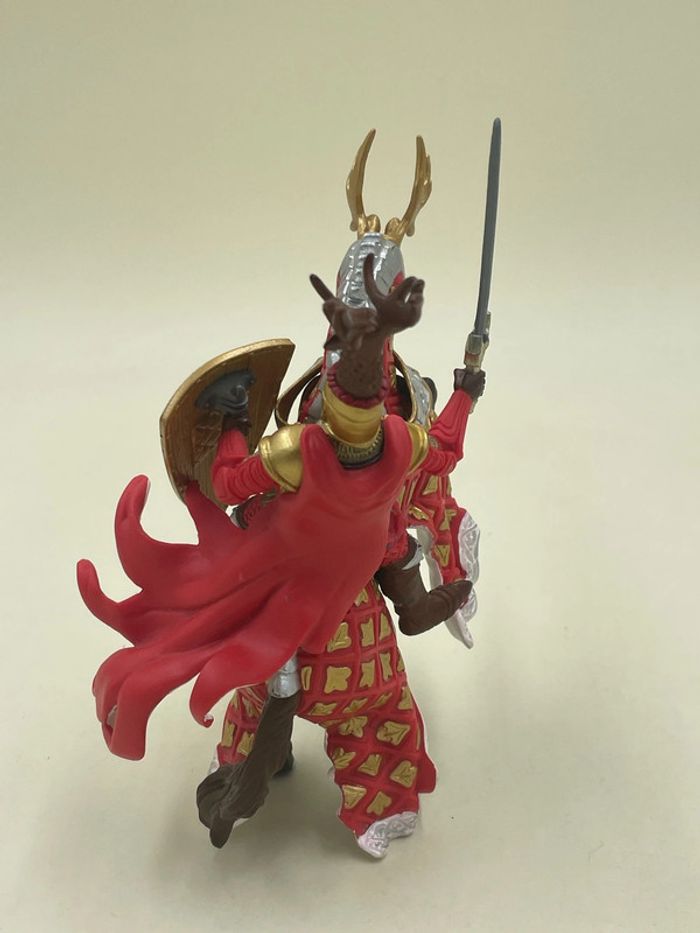 Figurines Papo guerrier médiéval cheval + chevalier - photo numéro 3