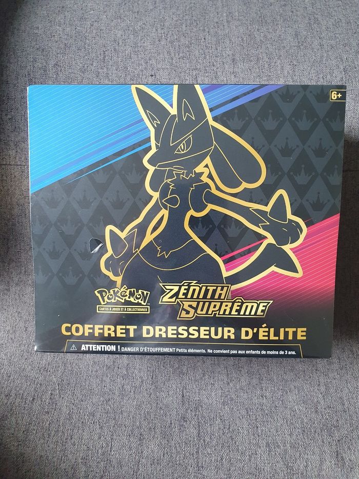Coffret pokemon elite etb zénith suprême eb12.5