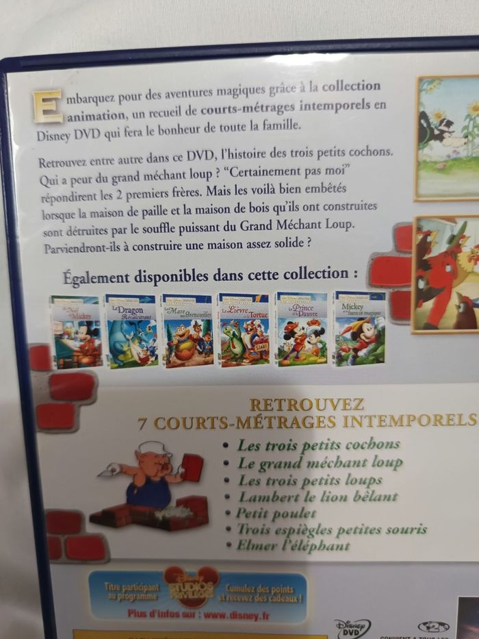 Dvd Les 3 petits cochons - photo numéro 3
