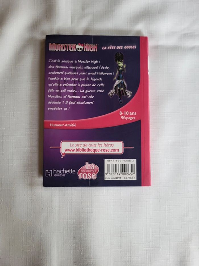 Livre Monster Hugh la fête des goules - photo numéro 2