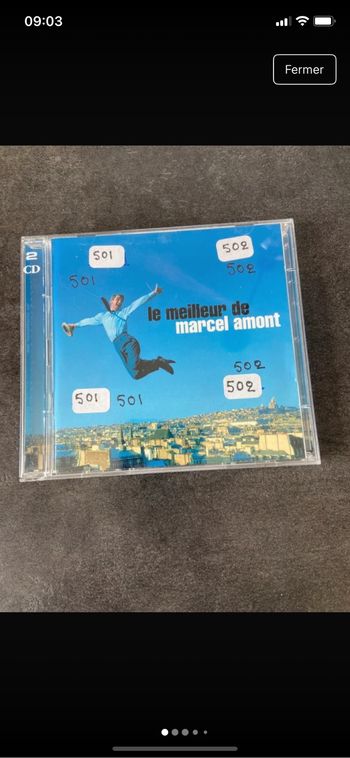Album (2cd) Le meilleur de Marcel Amont