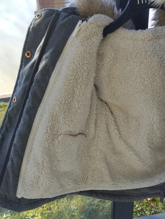 Lot n°503 Manteau bébé fille 3 en 1 Okaïdi 18 mois - photo numéro 4