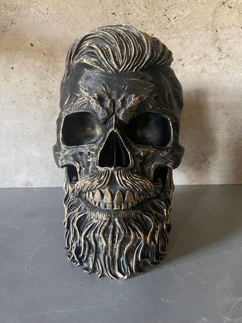 Support casque audio skull – Décoration gamer originale