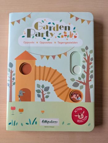 Livre Garden Party Lilliputiens neuf