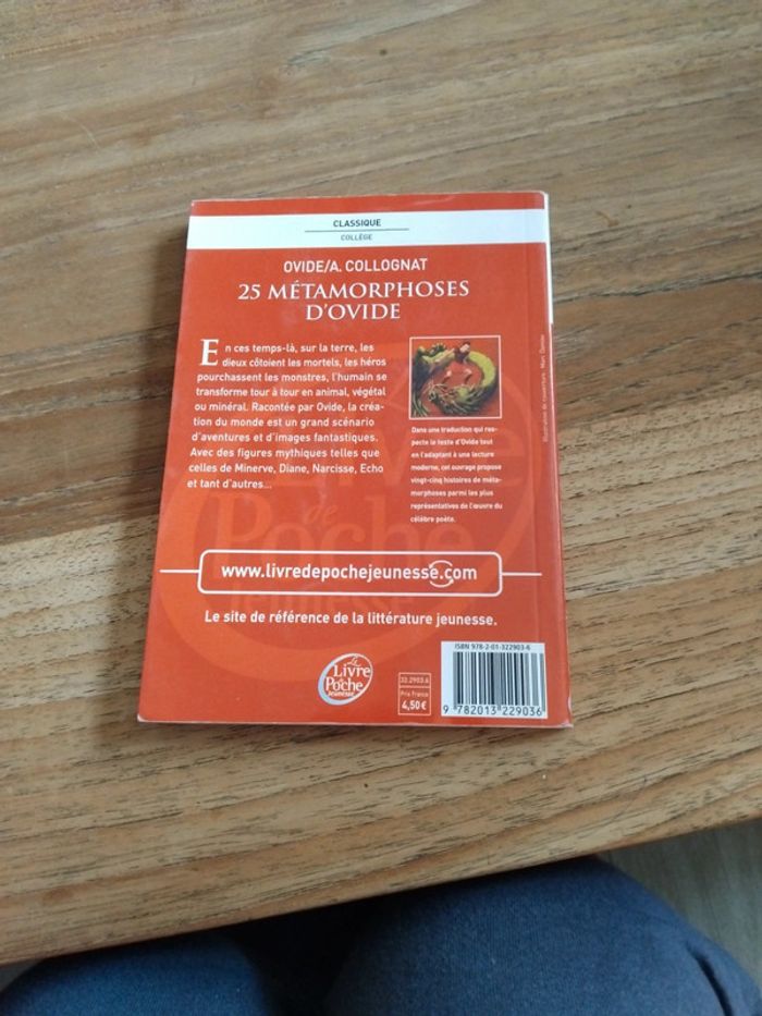 25 métamorphoses d'ovide - photo numéro 2