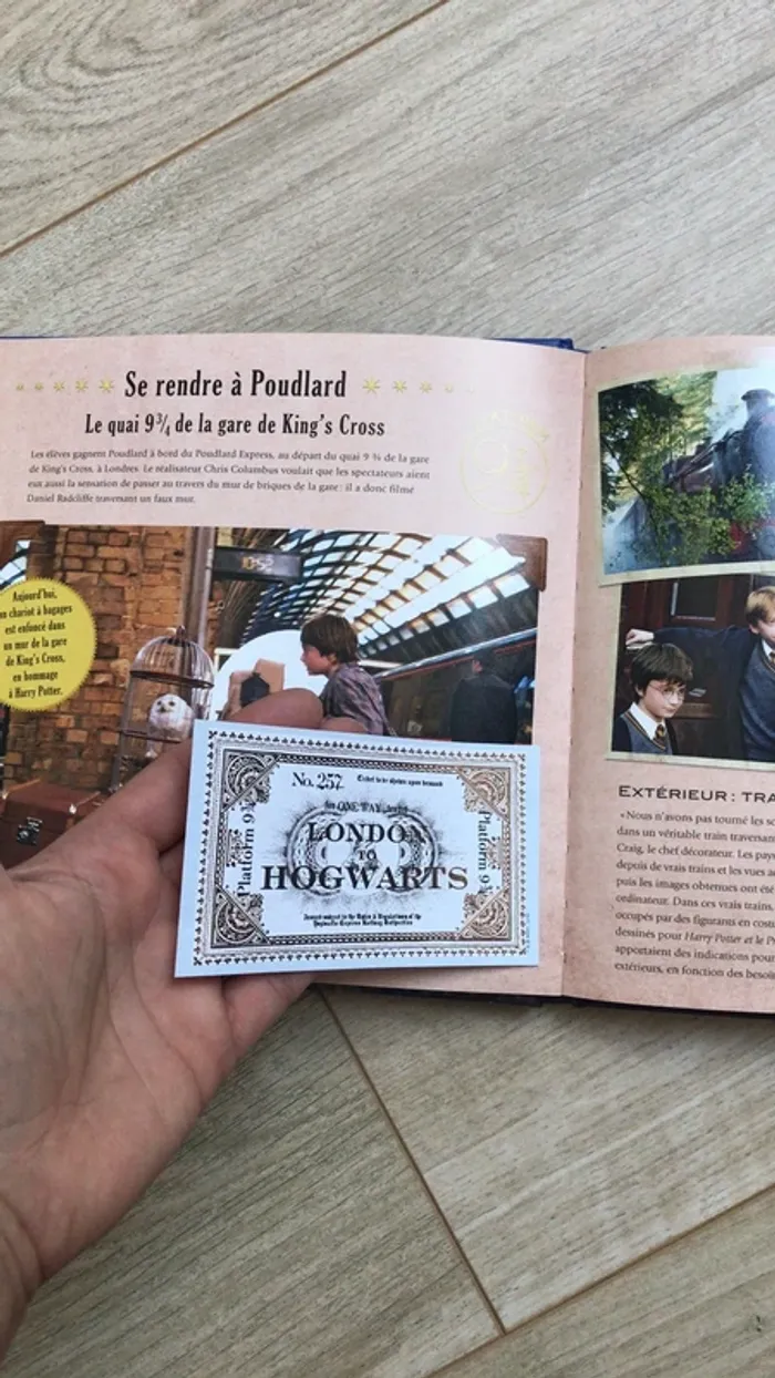 Carnet magique poudlard Harry potter - photo numéro 5