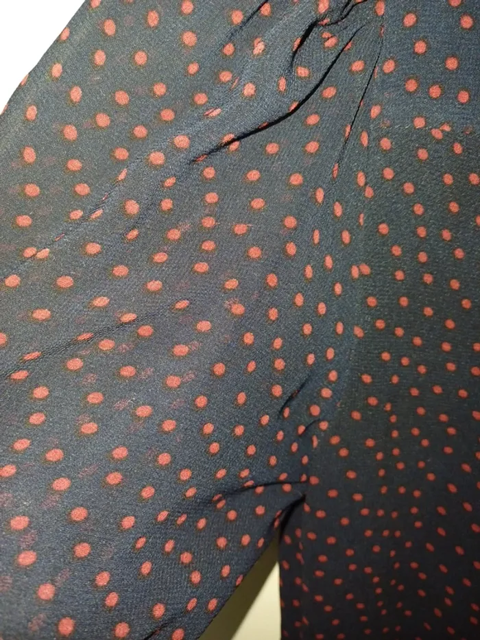 Robe à pois longueur mi mollets - photo numéro 4