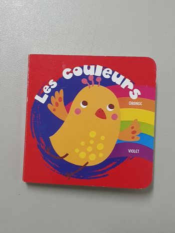 Livre cartonné les couleurs