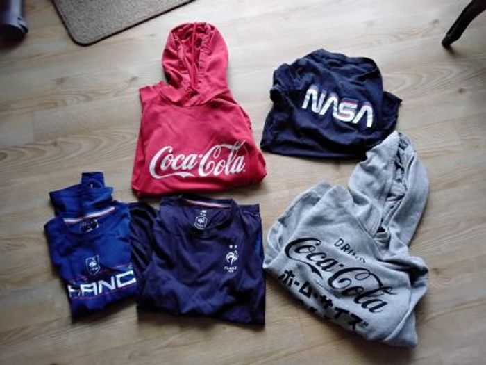 vetement garçon 14 ans XS vendu en lot ou a l'unité