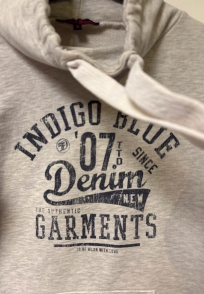 Joli pull gris Tom Taylor taille S - photo numéro 3
