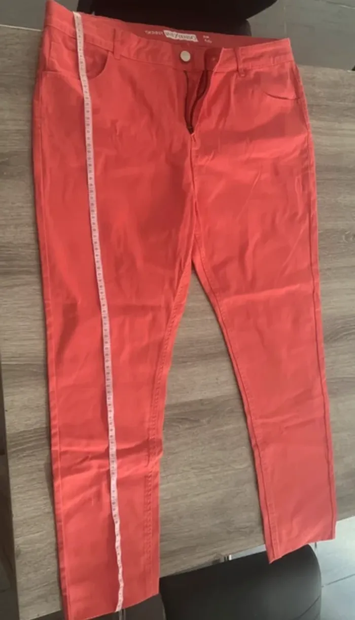 Jeans corail - photo numéro 4