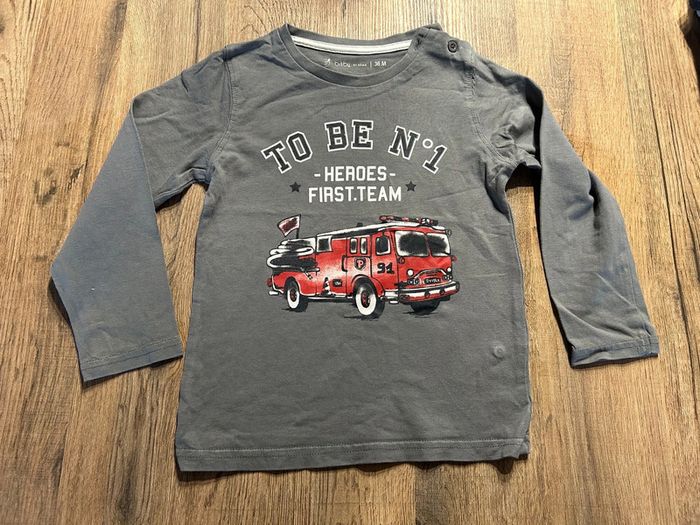 T shirt manches longues 3 ans