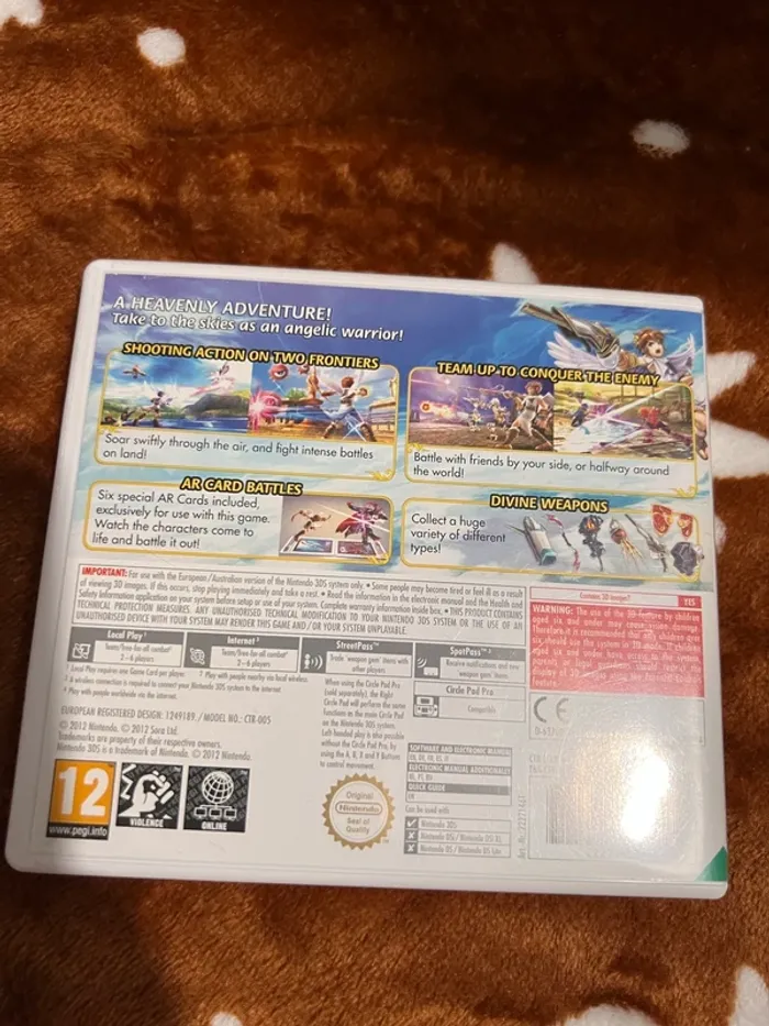 Jeux 3Ds Kid icarus - photo numéro 3