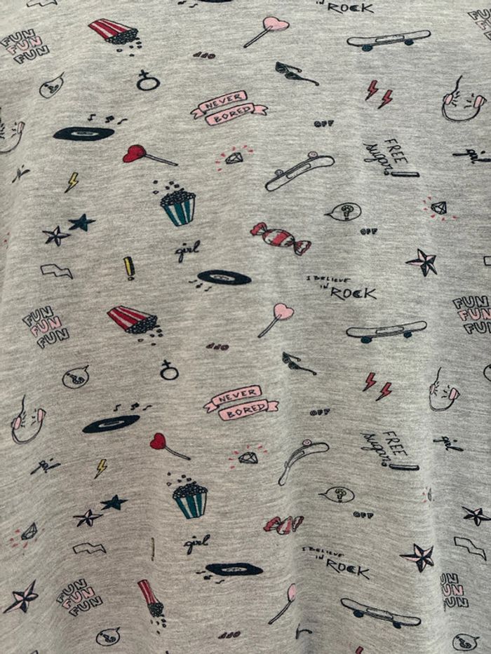 Robe à capuche décontractée vertbaudet style sweat 5 ans - photo numéro 2