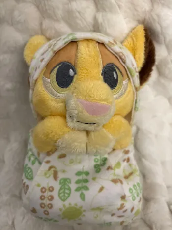 Peluche bébé Simba