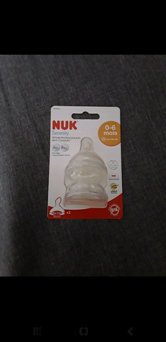 Tetine 0-6 mois nuk