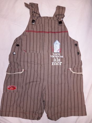 Salopette short 18 mois