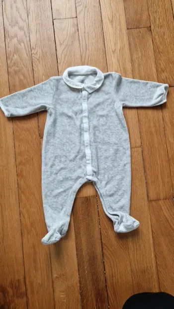 Pyjama 1 pièce Petit Bateau - 6 mois