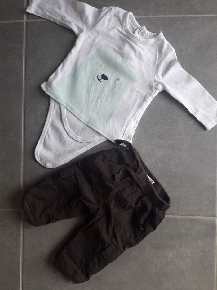 Ensemble ourson 3 mois