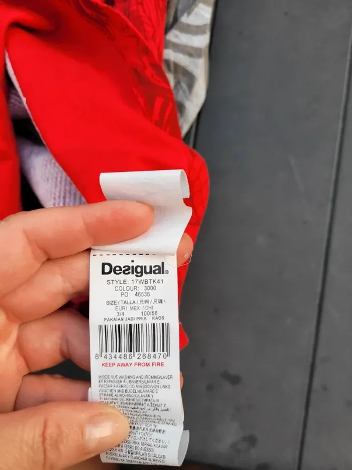 Ts manches longues de desigual 3/4 ans - photo numéro 6