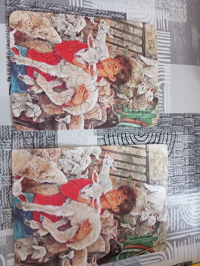 4 puzzles anciens - photo numéro 4