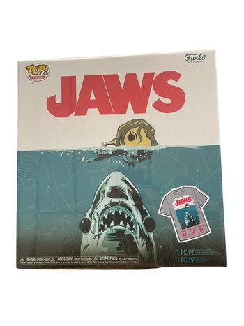 Coffret figurine + T-Shirt taille M JAWS neuf