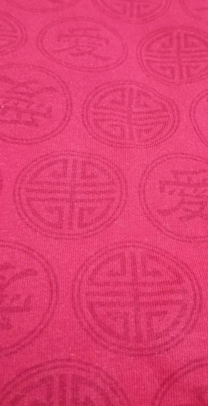T-shirt Pucca 8 ans rouge coton - photo numéro 5