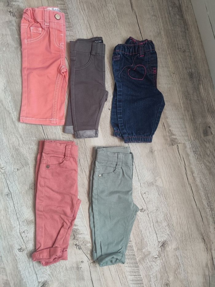 Lot de pantalons Taille 3 mois