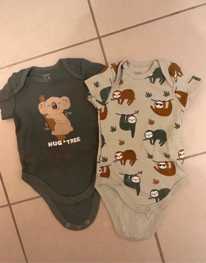 Bodys lot t2-3 mois koala neufs