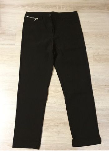 Pantalon en stretch noir 38