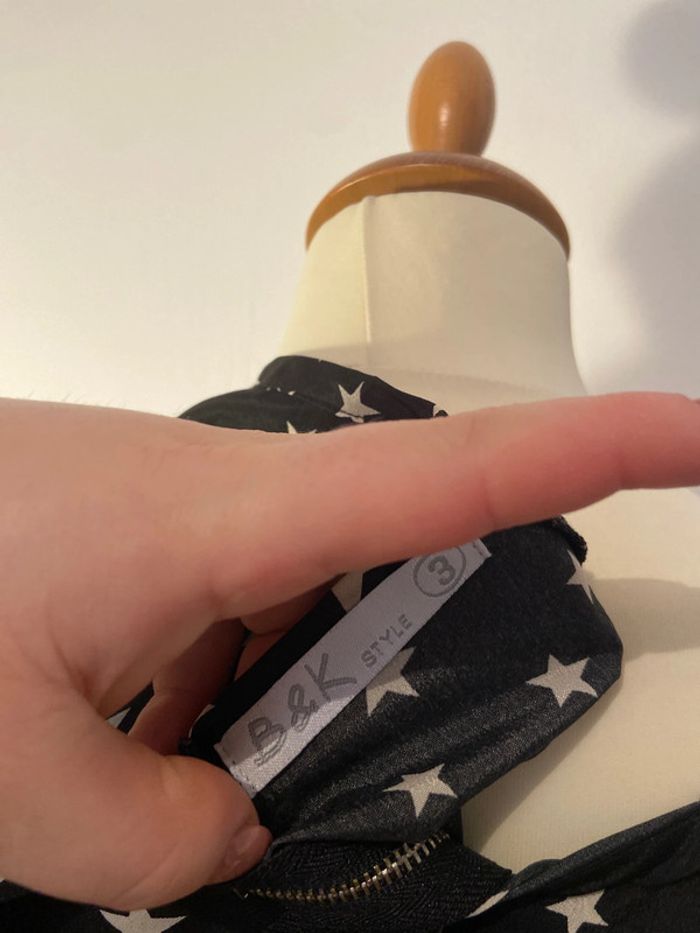 Blouse manches 3/4 femme taille L B&K style - photo numéro 4