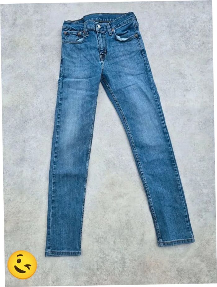 Jeans Levi's 502 W36 FR46 coupe skinny bleu Homme Men pan381b - photo numéro 3