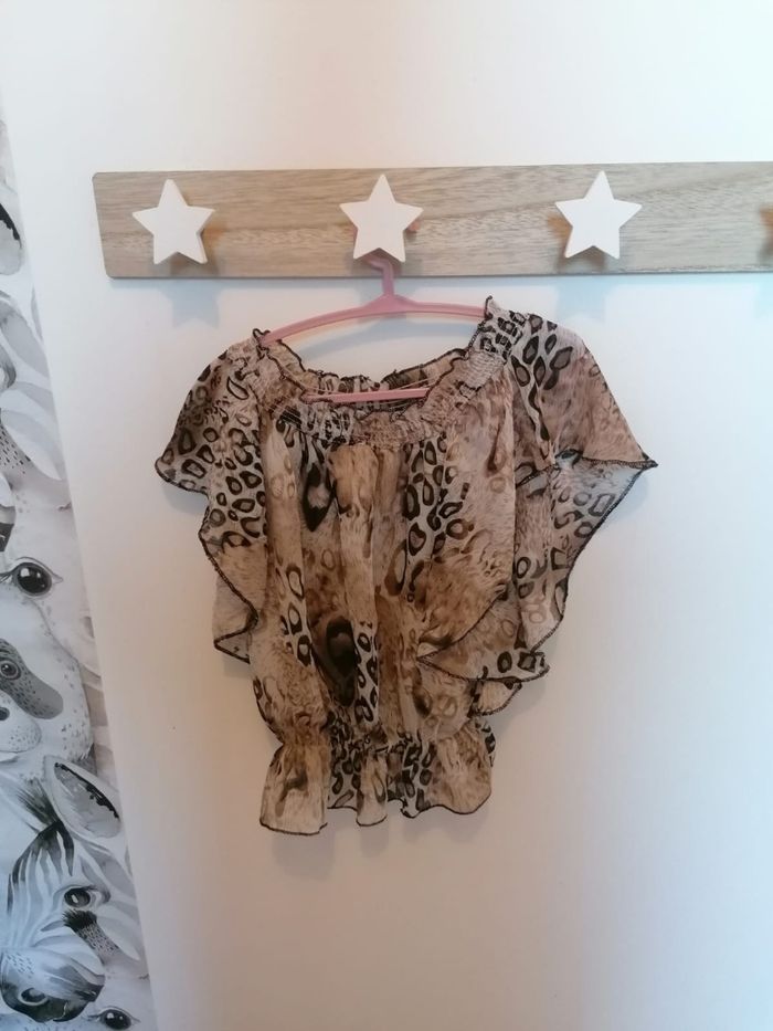 Tee shirt marron - photo numéro 2