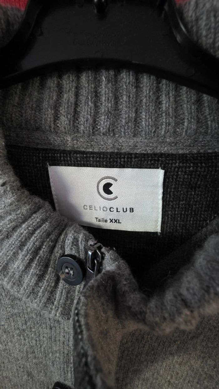Gilet gris celio - photo numéro 2