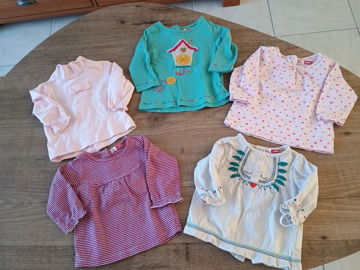 Lot de 14 vêtements automne hiver bébé fille 3 mois - photo numéro 5