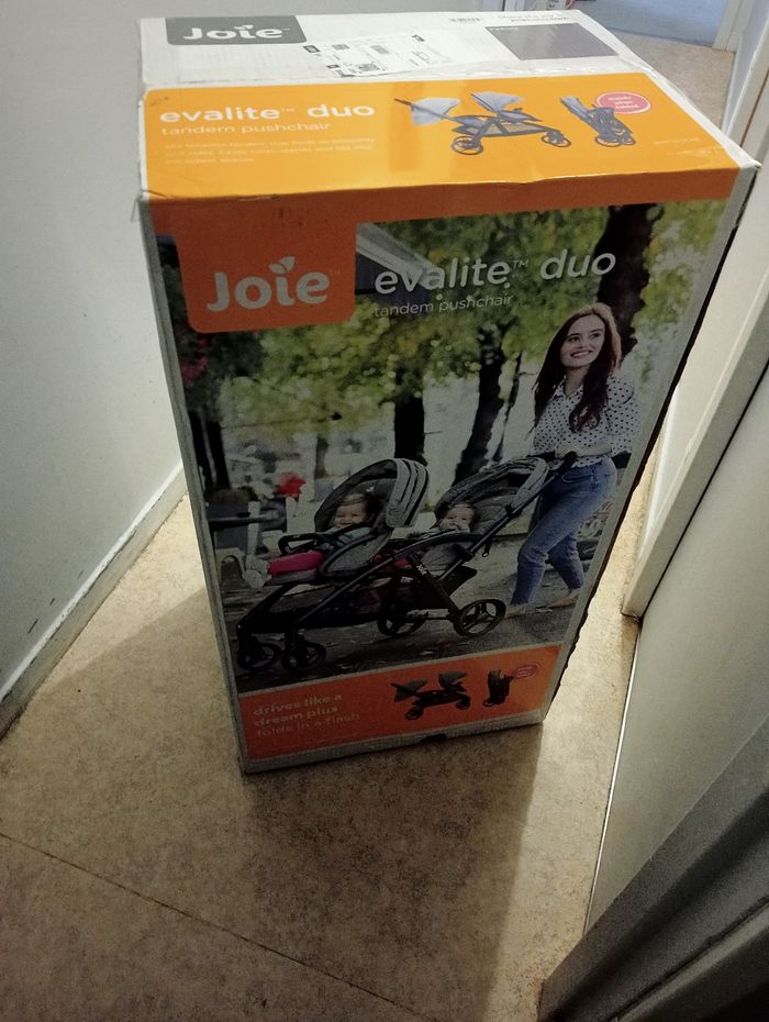 Pousette double joie