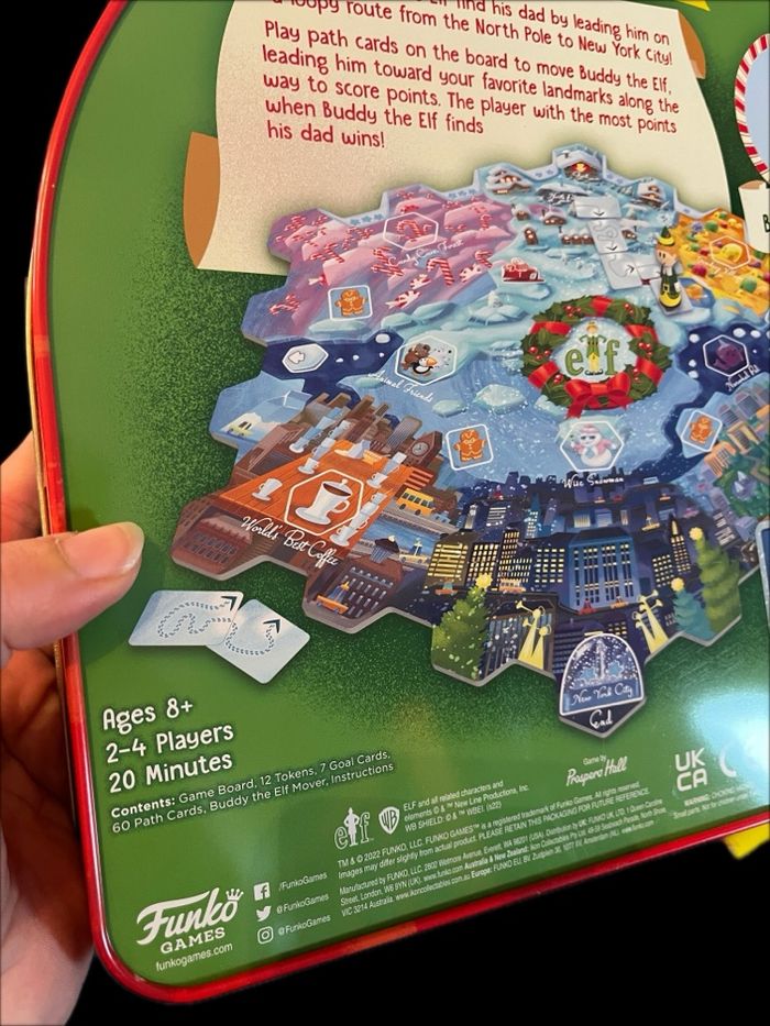 Jeu en anglais Funko Buddy the elf Neuf - photo numéro 2