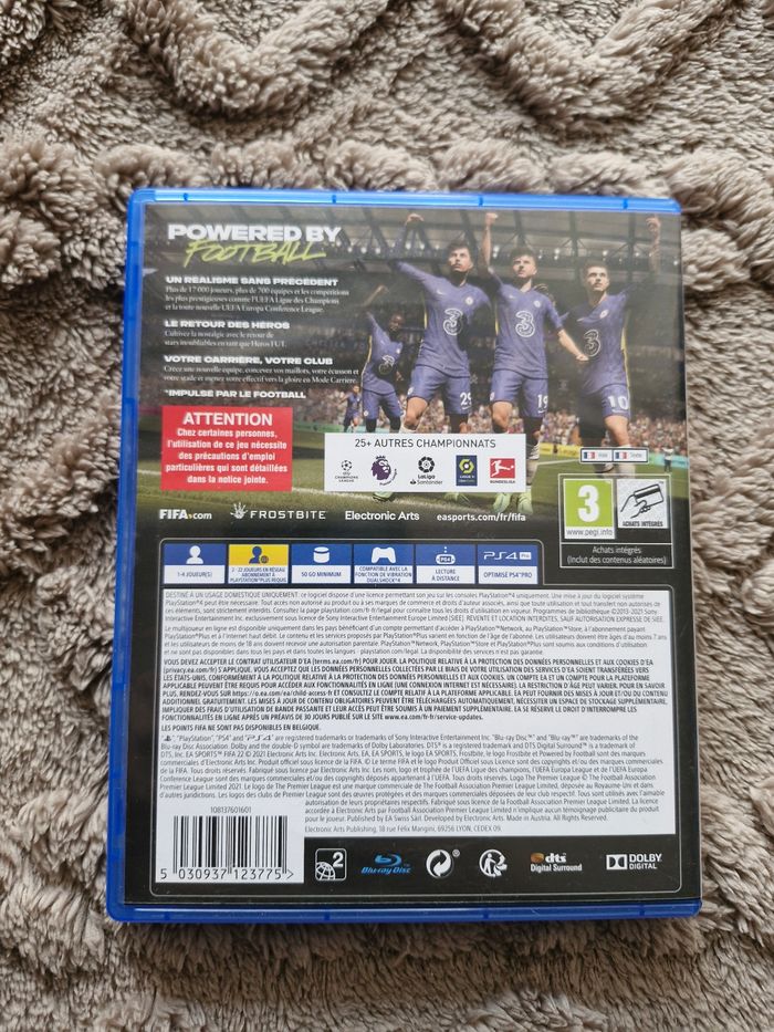 Fifa 22 PS4 - photo numéro 3