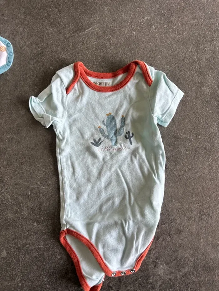 Lot de 6 bodys manches courtes 12 mois - photo numéro 6