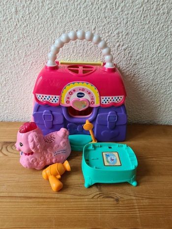 salon de toilettage + caniche froufrou vtech