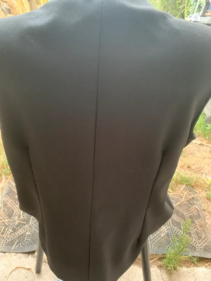 Veston vintage sans manches gilet Adèle Joris 40-42 - photo numéro 7