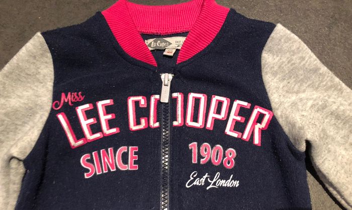 Gilet zippé fille Lee Cooper fille 18 mois - photo numéro 2