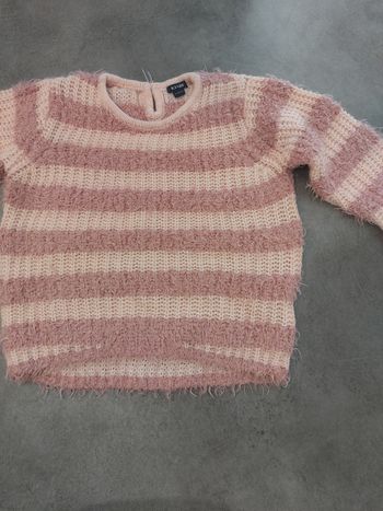 Pull fille rose 4 ans
