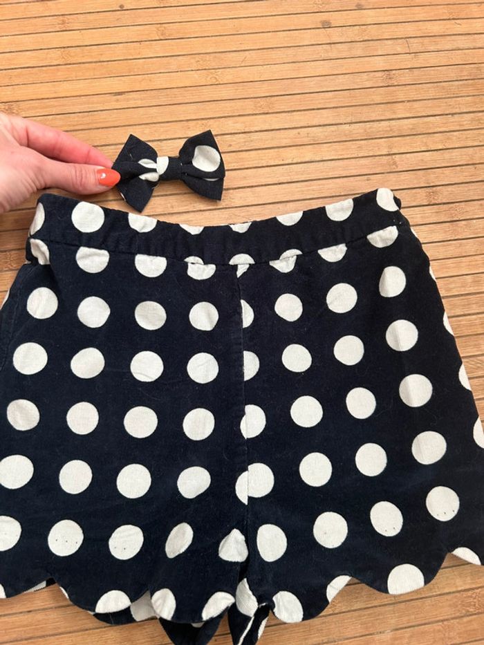 Shirt velours Jacadi et barrette - photo numéro 2