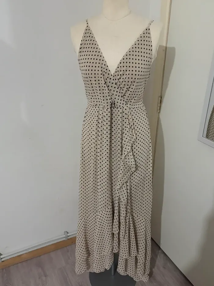 Robe longue à pois Ciao Milano – taille M
